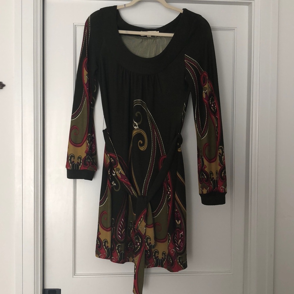 Long sleeve sweater dress